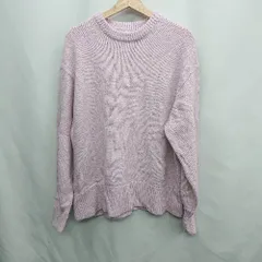 ■ ⊇ Apart by 長袖 ニット セーター サイズF ピンク レディース E  【1409240010593】