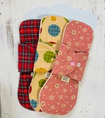 布ナプキン　廃盤品　すぃーとこっとん　防水シート付き　3組セット　在庫処分品　桜　RR