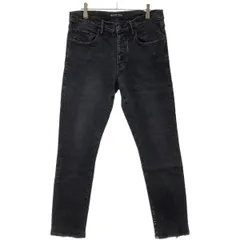 PURPLE-BRAND パープル ブランド ストレッチスキニーデニムパンツ P001-BWA-CR29 ブラック 32