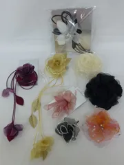 【美品】コサージュ　8点　まとめ売り　未使用品もあり