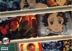 【中古】クリアファイル 竈門炭治郎 ランチョンマットケース 「鬼滅の刃 無限列車編・遊郭編 キャラクター絵巻カフェ in ufotable Cafe×マチ★アソビCAFE 第一期」