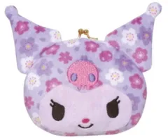 ケイ【送料無料】【サンリオキャラクターズ】【和雑貨シリーズ】フェイスがまぐち【クロミ】【ポーチ】【ケース】【小物入れ】【小銭入れ】【コインケース】【子供】【キッズ】【雑貨】【グッズ】【かわいい】