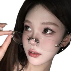 シルバー PCメガネ おしゃれ 伊達眼鏡 PC用 パソコン用 小顔 軽量 ブルーライトカット メガネ 韓国 [88flix]