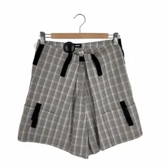 ラフシモンズ RAF SIMONS チェック柄 センタータックチェック柄ショートパンツ メンズ 表記無 のサムネイル