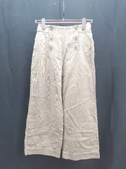 ◇ LEPSIM レプシィム ハイウエスト カジュアルテイスト パンツ サイズM ベージュ レディース E  【1304210007460】