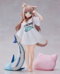 【中古】フィギュア きなこ おはようver. 「うちのねこが女の子でかわいい」 1/6 塗装済み完成品