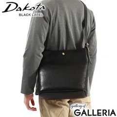 ダコタブラックレーベル ショルダーバッグ メンズ レディース 大きめ 革 本革 Dakota BLACK LABEL バッグ A4 縦型 ブランド イオ 1623202 ブラックのサムネイル