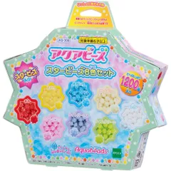 エポック社 アクアビーズ ビーズセット スタービーズ 8色セット AQ-308 6歳以上 おもちゃ 水 水でくっつく メイキングトイ