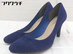 ◇ LibertyDoll リバティードール ラウンドトゥ パンプス サイズM ネイビー レディース  【中古】 【1111160009860】