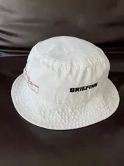 新品未使用タグ付 ブリーフィング ハット BRIEFING ブリーフィング ハット 紐付き 帽子 ユニセックス ロゴ