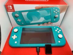 Nintendo Switch lite ターコイズ本体◯ソフト1本+コード付　○不具合なし○