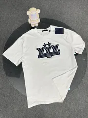 【今日特価】Louis Vuitton 25SS 1854 ダイヤモンドレター コットン T シャツ