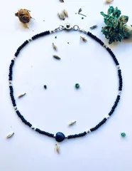 Black Heart チョーカーネックレス