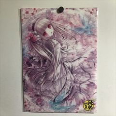 X915 ◆未開封品 てぃんくる　絵師100人展 A3サイズ クリアポスター