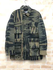 【中古】 Dissel ディーゼル タイダイ柄ストレッチコットンデニムジャケット D-NOVO-SP1 ブラウン×ブラック S 111424763