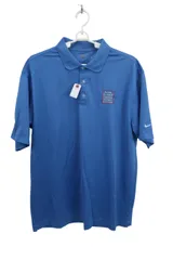 【美品】NIKE GOLF(ナイキゴルフ) ポロシャツ 青 メンズ XL ゴルフ用品 2506-0779 中古