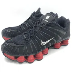 【中古】NIKE×SKEPTA SHOX TL サイズ27.5cm ユニバーシティレッド CI0987-0011 ナイキ×スケプタ ショックス[24]