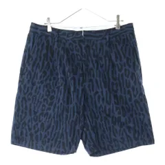 WACKO MARIA ワコマリア　レオパード ショートパンツ　Ｌ　美品 ワコマリア×ディッキーズのショートパンツ、レオパード柄