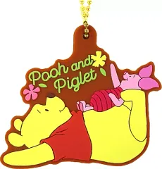 【中古】キーホルダー プーさん＆ピグレット ラバーチャームコレクション 「一番くじ くまのプーさん HUNNY FUNNY STORY」 G賞