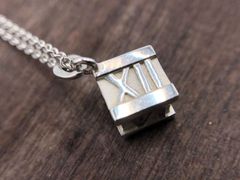 【管理番号84】TIFFANY＆Co.  ティファニー  アトラス キューブ ネックレス SV925  アクセサリー