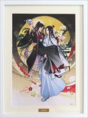 暁のヨナ 原画展 A5キャラファイングラフオーバーレイA「ヨナ&ハク