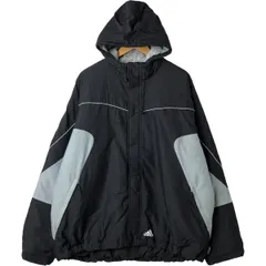 古着 00年代 アディダス adidas CLIMA PROOF 中綿パーカー パファージャケット メンズXL相当/eaa548654