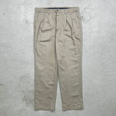 ポロラルフローレン W38 ポロチノ チノパン 古着 90s タック 22035