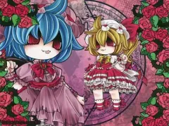 【中古】同人アクセサリー・小物系 【東方Project】イラストカード レミリア/フランドール(爆発物処理班) /ワールズエンドガーデン