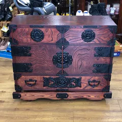 岩谷堂箪笥　藤里木工　伝統工芸士「高橋清利」作　時代箪笥　　和箪笥/整理タンス 岩谷堂箪笥 藤里木工 伝統工芸士「高橋清利」作 時代箪笥 和箪笥/
