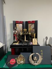 純金箔押 草木染鎧 甲冑師 武光作 重要無形文化財指定細川和紙 小札の