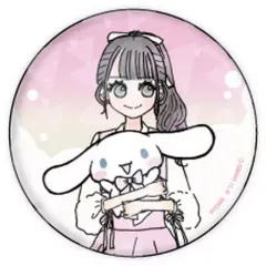 【中古】バッジ・ピンズ 高松瞳 「イコールラブ(=LOVE)×シナモロール ホログラム缶バッジ(65mm) 01」