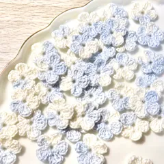 小花のモチーフ 10枚セット No.D22