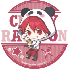【中古】コースター rion(SD) コースター 「Crazy Raccoon×GiGO コラボカフェ」 コラボメニュー注文特典 第2弾