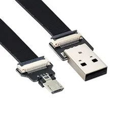 1.0M NFHK USB 2.0 Type-A オスからマイクロ USB 5ピン オス データ