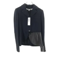 未使用 マックキュー テーラードジャケット 36 黒 McQ レディース 古着 【240217】