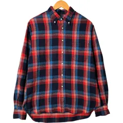 古着 Gitman Bros. Vintage 長袖 フランネルチェックシャツ USA製 メンズL相当/eaa583430