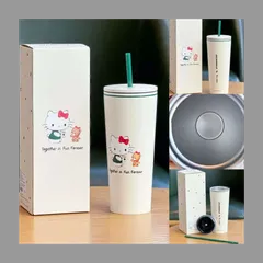 ハローキティ - ハローキティxスターバックス50周年　ステンレスタンブラー　355ml ハローキティ - ハローキティxスターバックス50周年 ステンレス