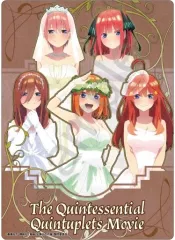 【中古】下敷き 集合B 「映画 五等分の花嫁 アールヌーボーアート B5下敷き」