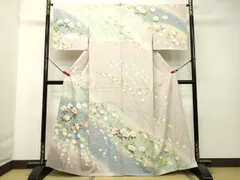 【色留袖】 十日町友禅作家・龍谷・松竹梅・暈し染め・正絹❣️No.1307 色留袖】 十日町友禅作家・龍谷・松竹梅・暈し染め・正絹❣️No.1307