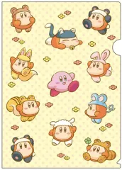 【中古】クリアファイル カービィ＆アニマルワドルディ A4クリアファイル 「星のカービィ」