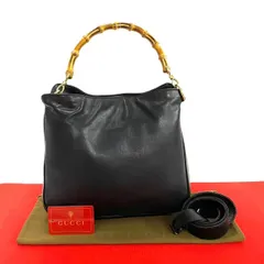 極美品　グッチ　ハンドバッグ　フォーマル　ワンハンドル　バンブー　黒　ブラック 楽天市場】【バッグ】GUCCI グッチ バンブー レザー