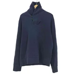 ポロラルフローレン POLO RALPH LAUREN ポニー刺繍 エルボーパッチ ショールカラー スウェット メンズ import：M 