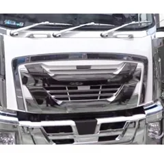 いすゞ　ギガ　メッキグリル 中古品　即購入の方値引き可能 いすゞ 07ギガ メッキ サラウンド グリル セット