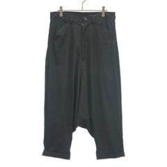 REGULATION Yohji Yamamoto レギュレーション ヨウジヤマモト 15AW ウールギャバジンサルエルパンツ FY-P55-100 ブラック 2