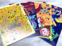 ポケモン　くら寿司　B5マルチシート　4種コンプセット
