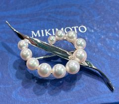 愛子さまご使用モデル【現行品】MIKIMOTO ミキモト K18 ブローチ ...