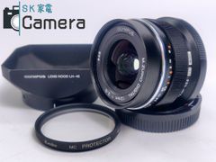 【中古】 OLYMPUS M.ZUIKO DIGITAL 12ｍｍ F2.0 ED MSC LH-48 レンズフード付き オリンパス