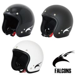 vanson Leathers ジェットヘルメット ホワイト.スカルボ-ン - メルカリ