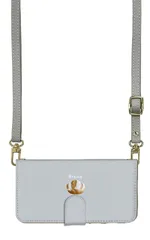 iPhone14plus ケース 手帳型 アイフォン14 プラス スマホケース スマホショルダー レザー ストラップ パン トースト サンドイッチ バケット 食べ物 写真 かわいい  調節可能 130cm  カラー06