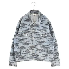 VETEMENTS (ヴェトモン) 22SS STAMP LOGO DENIM JACKET UE52JA180N スタンプロゴ デニムジャケット インディゴのサムネイル